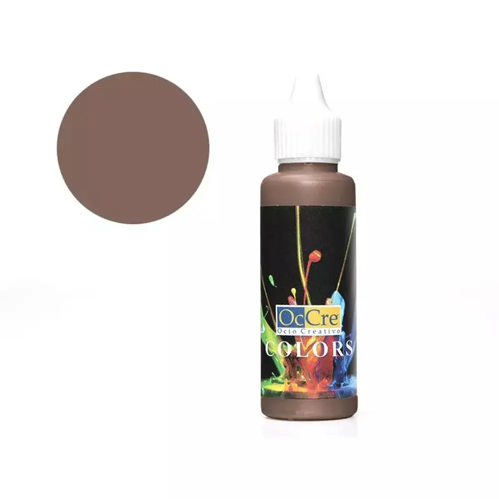 Peinture acrylique marron 30 ml - Occre 19307