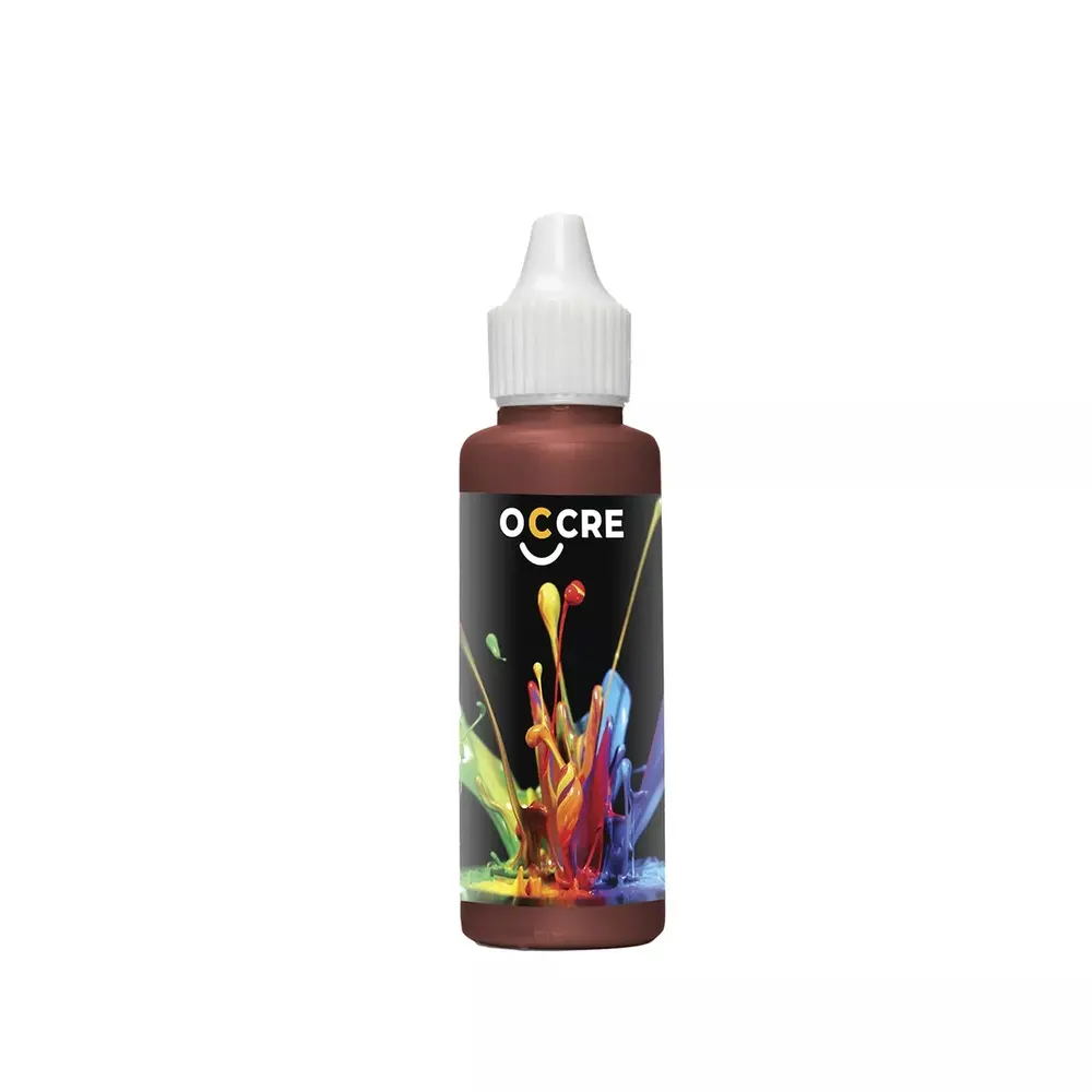 Peinture acrylique rouge foncé 30 ml - Occre 19383