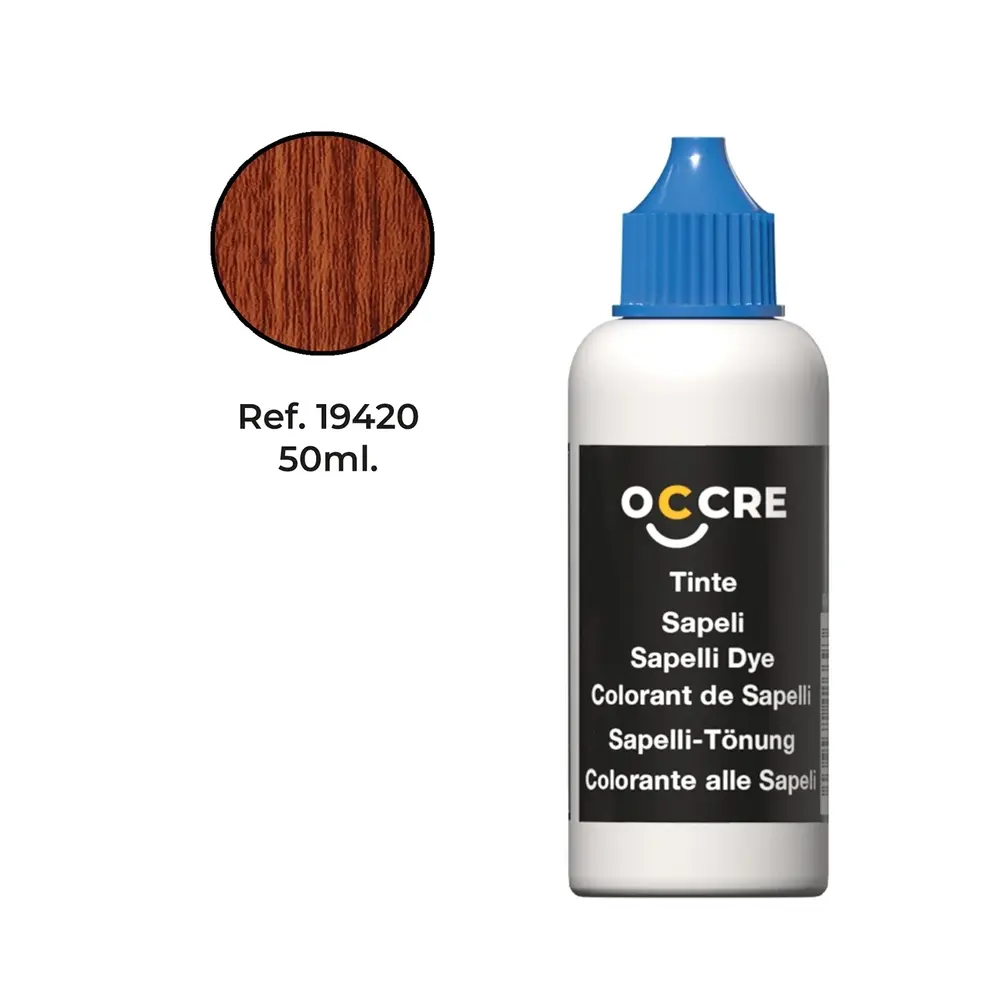 Teinture acrylique sapele 50 ml - Occre 19420