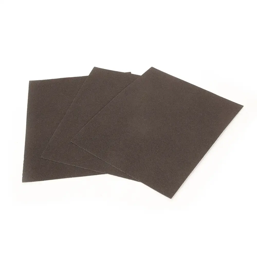 Pack de 3 papiers abrasif à grain P-80 - Occre 19152