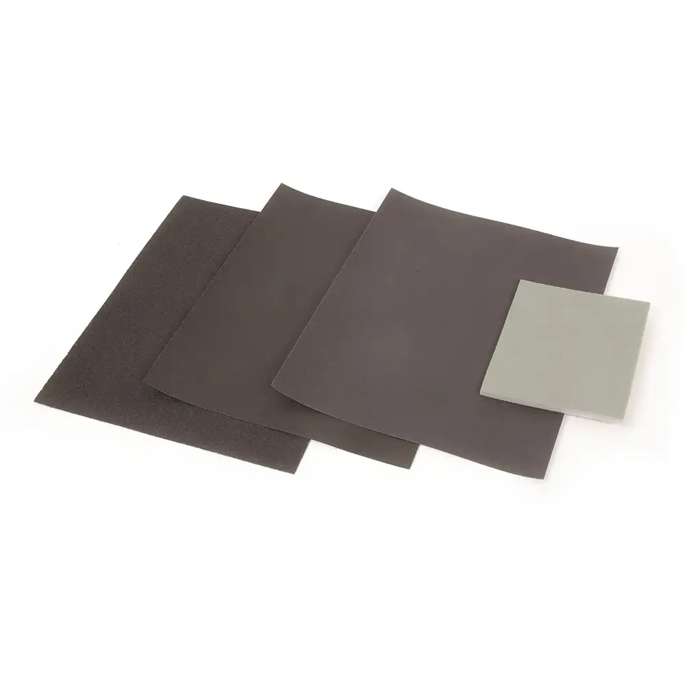 Pack de papier de verre (P-80 + P-150 + P220) + éponge de ponçage - Occre 19156