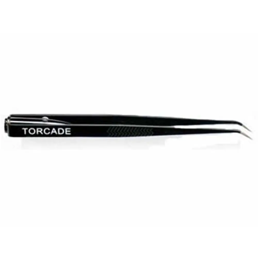 Pince à épiler à bout courbé avec lumière torcade - Distriplay 5022