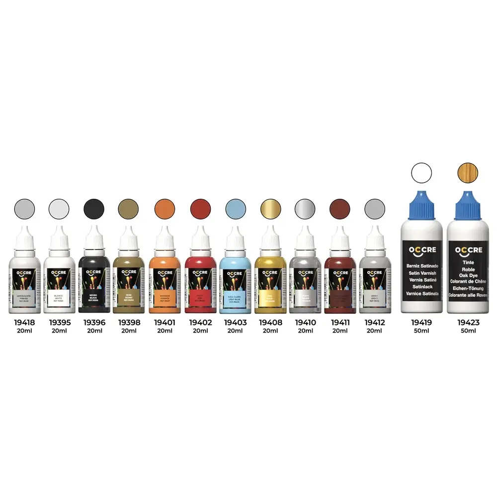 Pack de peinture acrylique pour tramway San Francisco - Occre 90502