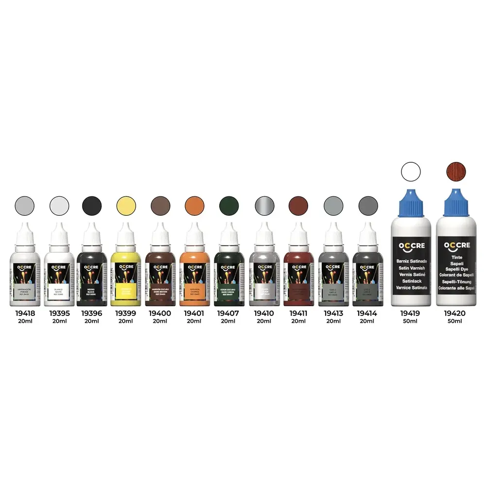 Pack Peinture Acrylique pour tramway de Lisbonne - Occre 90535