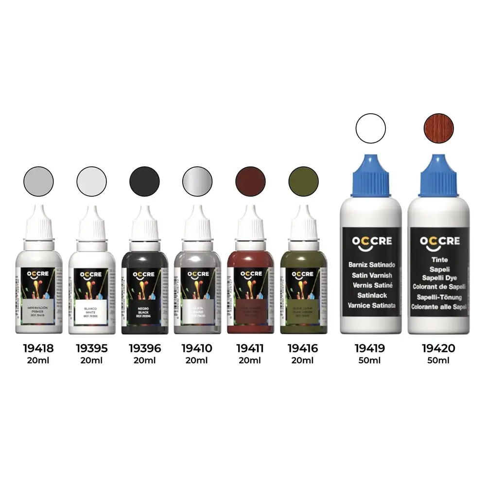 Pack Peinture Acrylique pour tramway de la Nouvelle-Orléans - Occre 90552