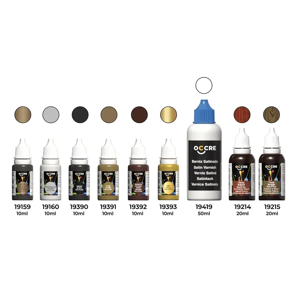 Pack Peinture Acrylique pour bateau Buccaneer - Occre 90556