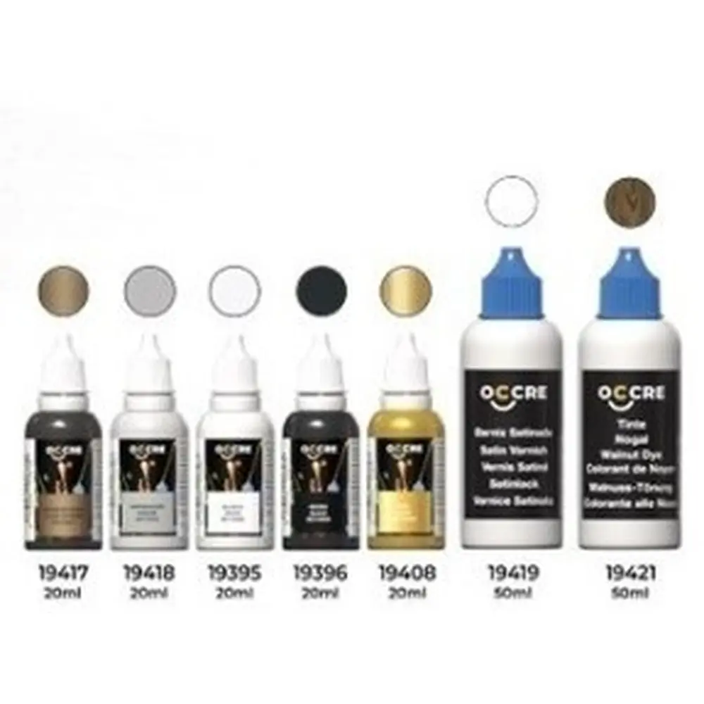 Pack de peinture acrylique pour bateau Black Swan - Occre 90564