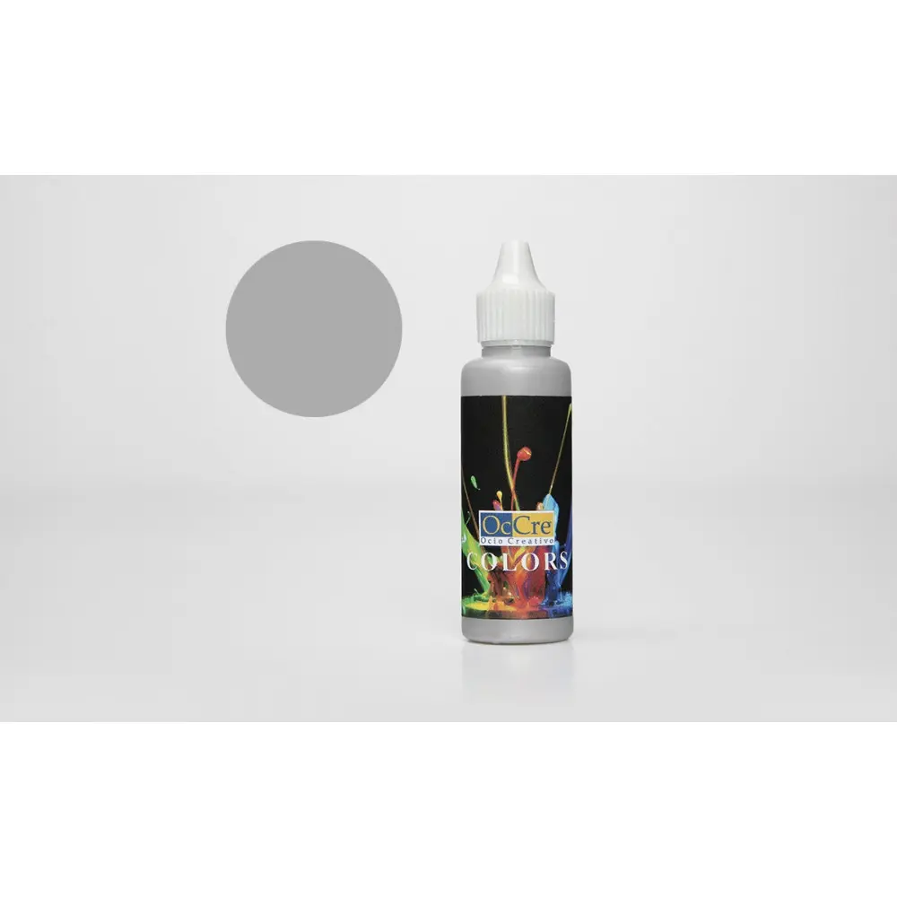 Peinture acrylique gris clair 30 ml - Occre 19302