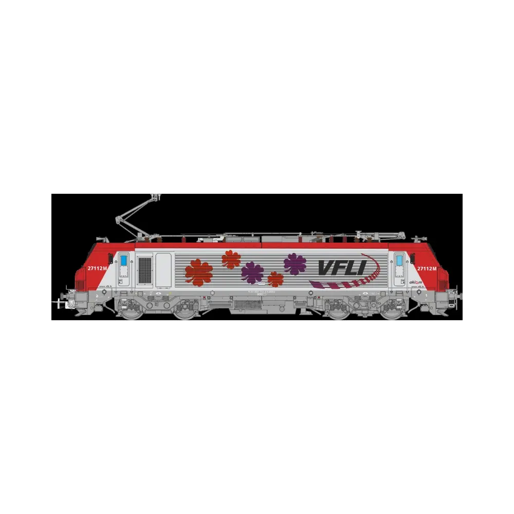 Locomotive électrique BB 27 112M VFLI - Os.kar 2702 - HO 1/87 - SNCF - Ep VI - Analogique - 2R