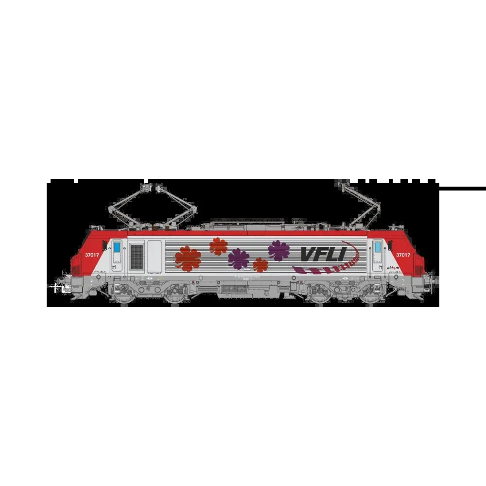 Locomotive électrique BB 37017 VFLI - Os.kar 3704 - HO 1/87 - SNCF - Ep VI - Analogique - 2R
