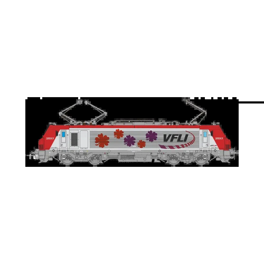 Locomotive électrique BB 37017 VFLI - Os.kar 3704DCCS - HO 1/87 - SNCF - Ep VI - Digital sound - 2R