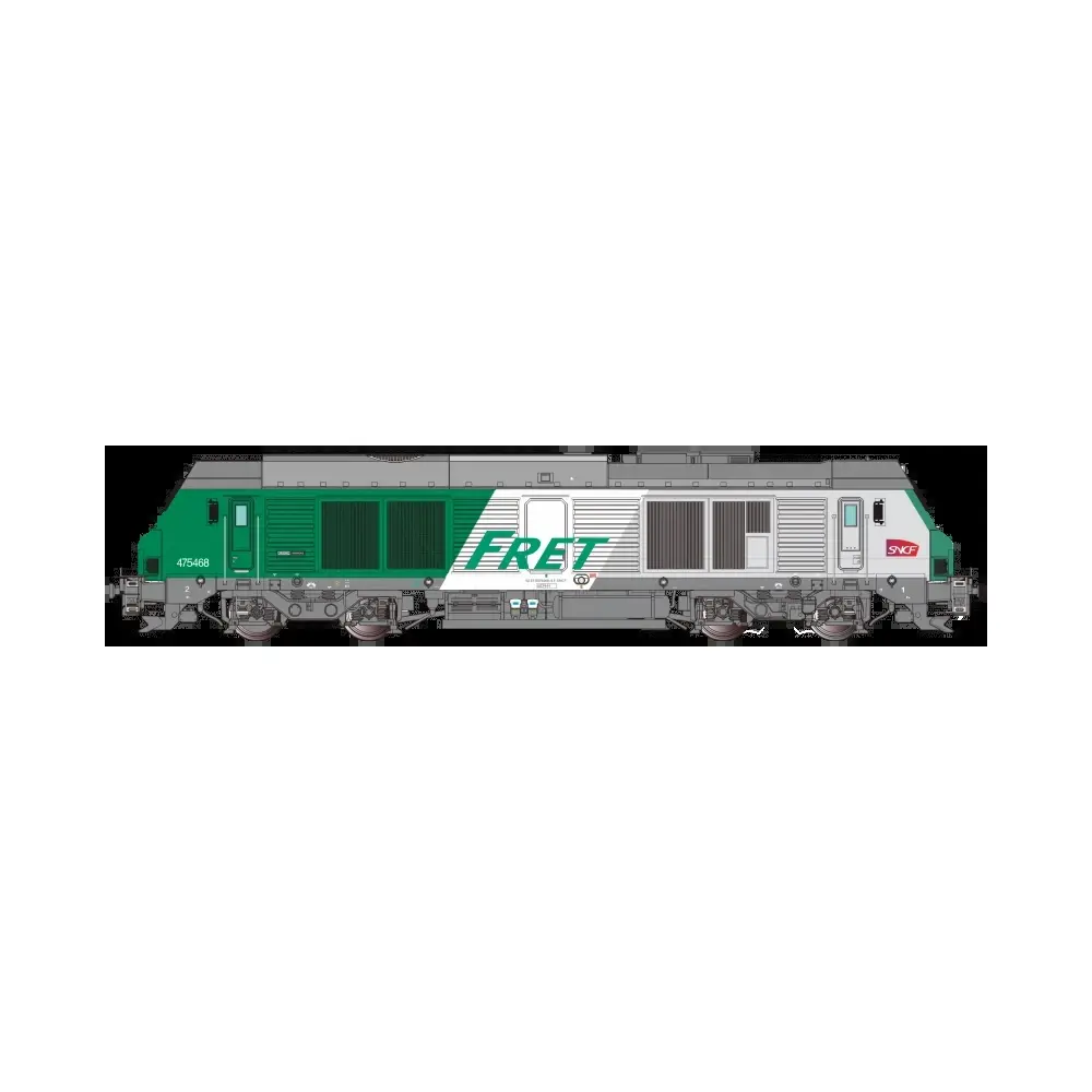 Locomotive diesel BB 75468 FRET - Os.kar 7511DCCS - HO 1/87 - SNCF - Ep VI - Digital sound - 2R