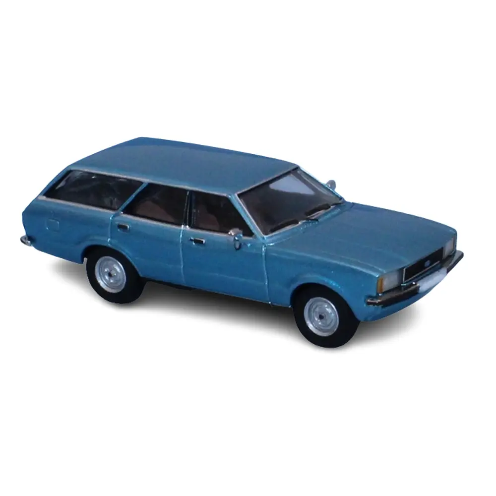 Voiture Ford Taunus TC 2 Break bleu métallisé PCX 870153 - HO 1/87