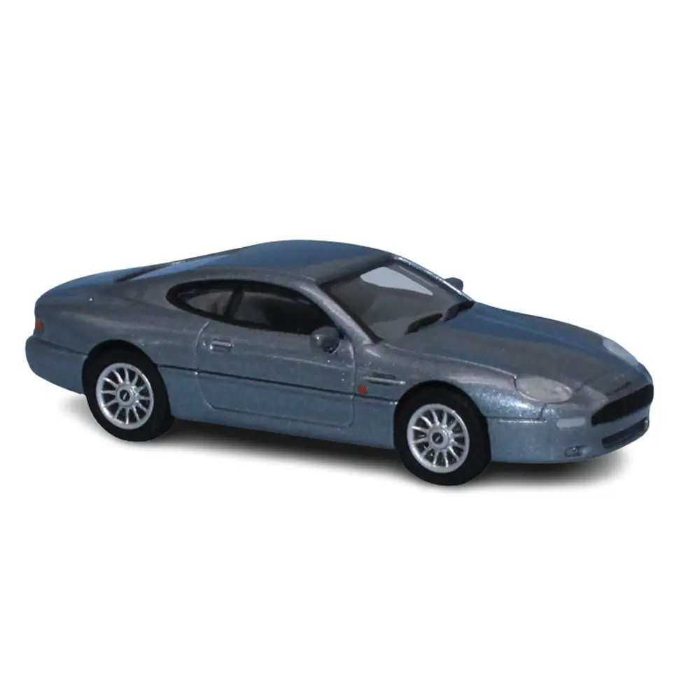 Voiture Aston Martin DB7 coupé bleu métallisé PCX 870105 - HO 1/87