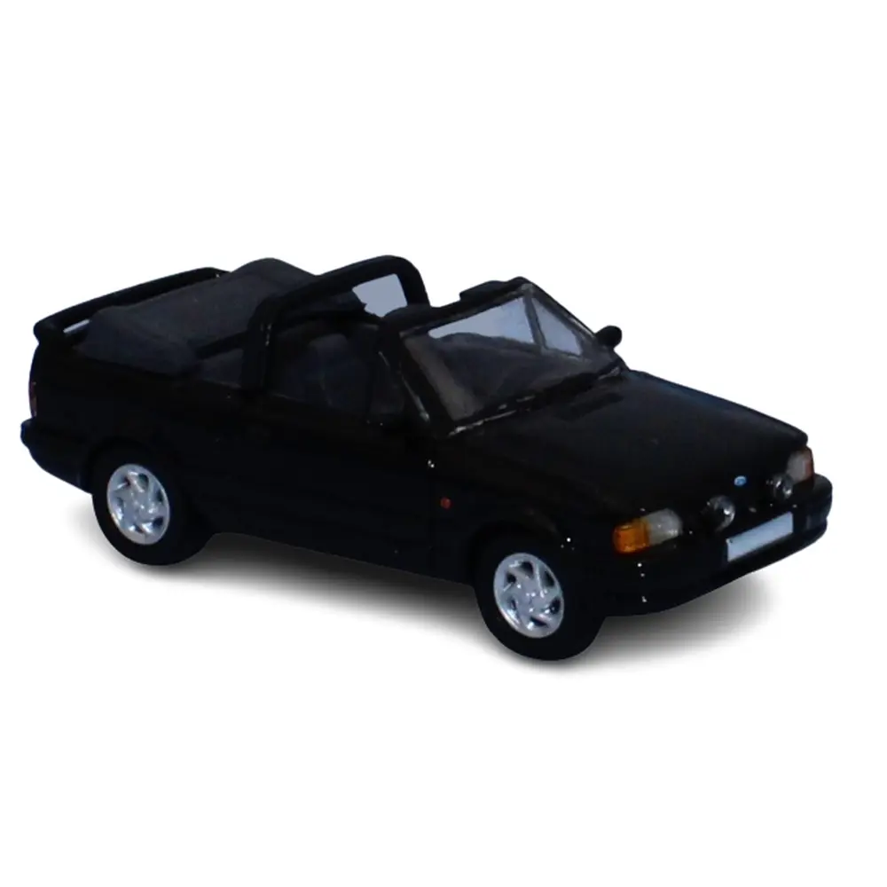 Voiture Ford Escort MK IV cabriolet, noir, PCX 870159 - HO 1/87