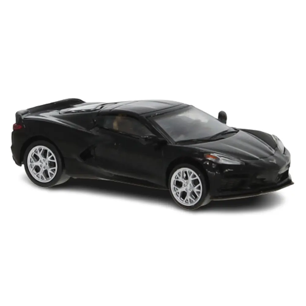 Voiture Chevrolet Corvette C8 noir, PCX 870208 - HO 1/87