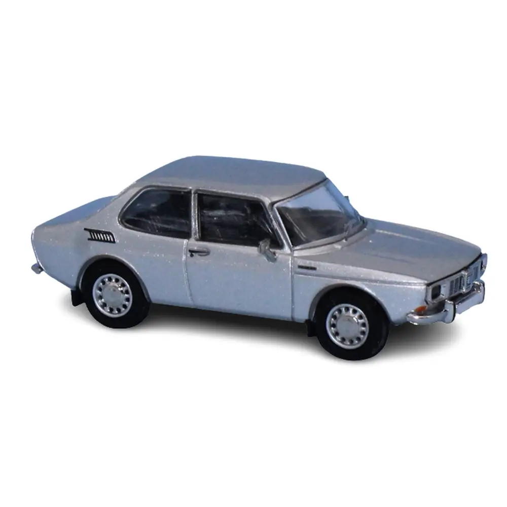 Voiture Saab 99 gris PCX 870340 - HO 1/87