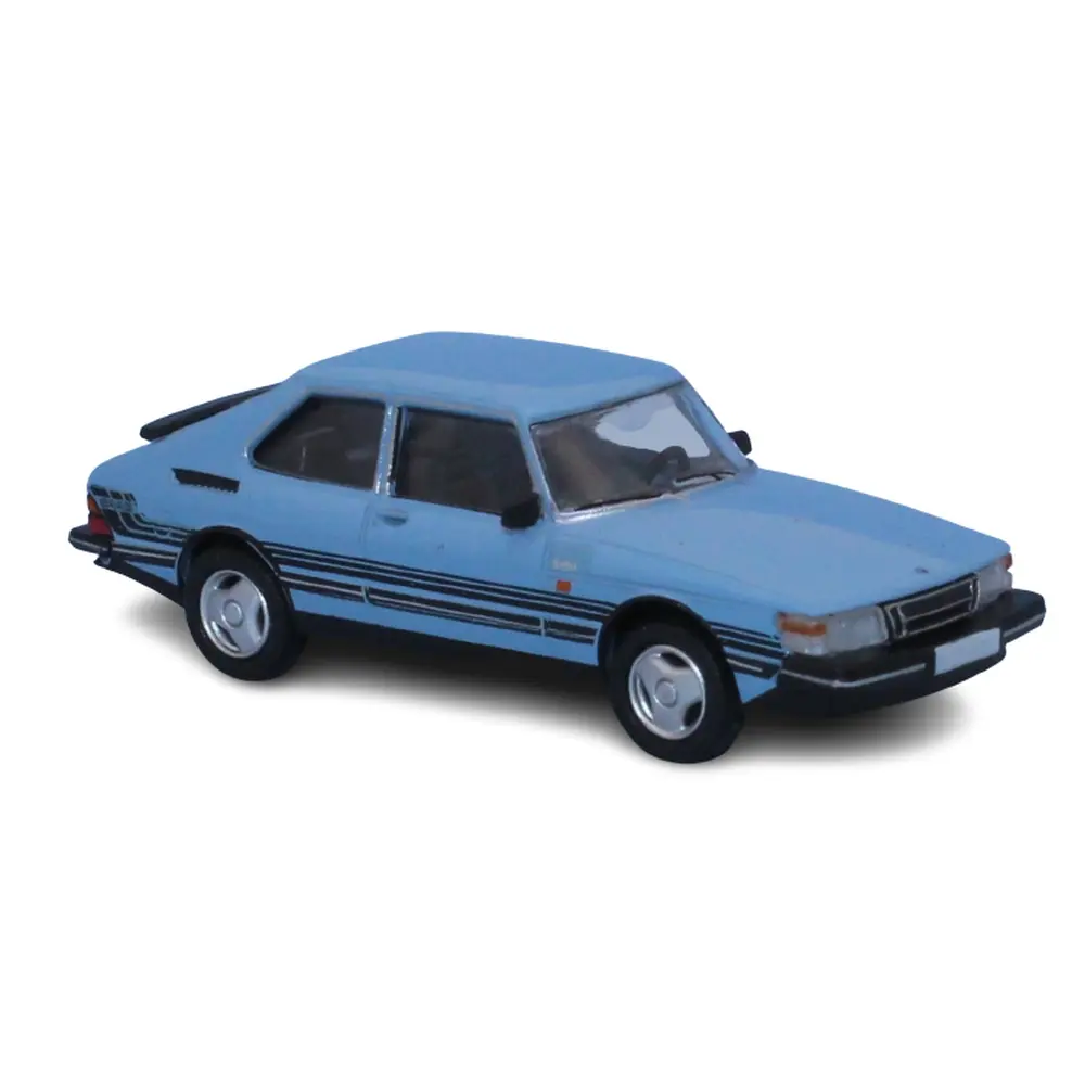 Véhicule Saab 900 Turbo - Bleu clair - PCX87 0650 - HO : 1/87