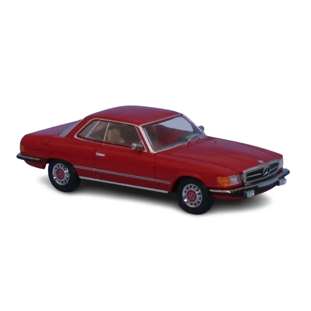 Mercedes Benz SLC ( C107 ), rouge, 1971 - PCX87 870476 - HO 1/87