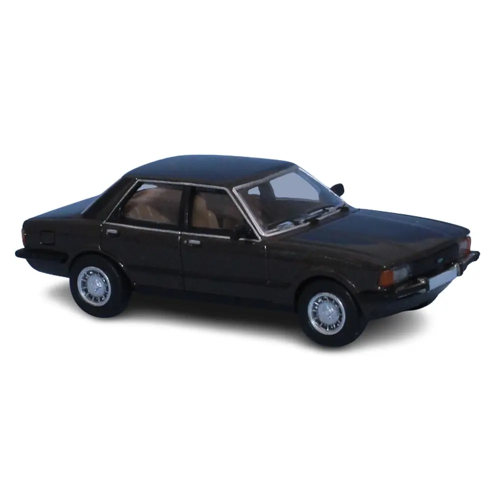 Ford Taunus TC3 berline, brun foncé métallisé, 1979 - PCX87 870697 - HO 1/87