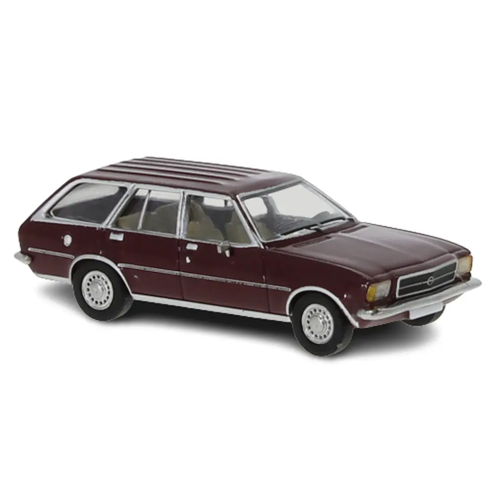 Voiture Opel Rekord D Caravan break - Rouge foncée - PCX 870400 - HO 1/87