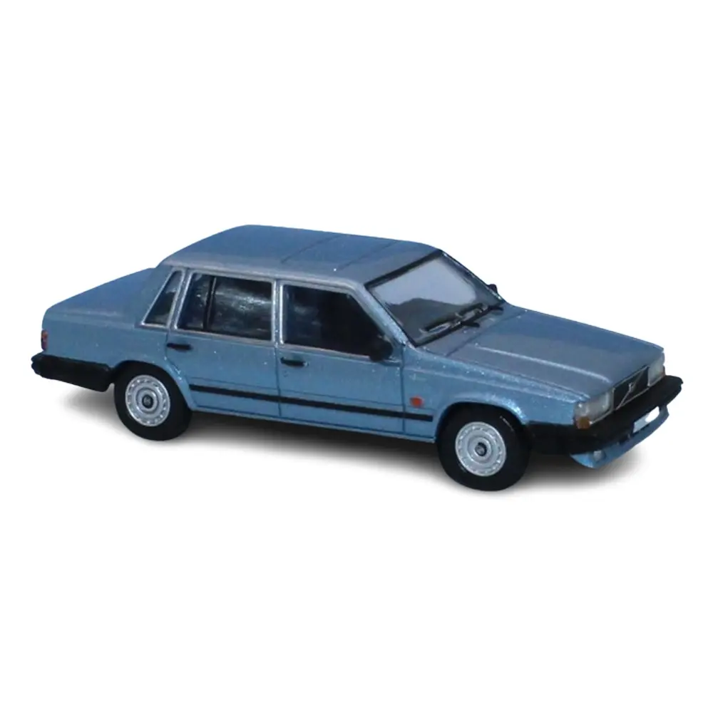 Volvo 740 Berline - Bleu Clair Métallisé - 1984 - PCX 870661 - HO 1/87