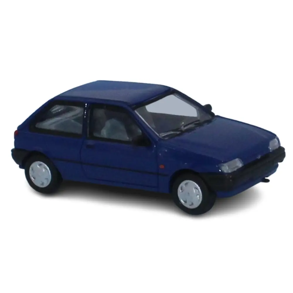 Ford Fiesta MK III 1993 - Bleu foncé - PCX 870462 - HO 1/87