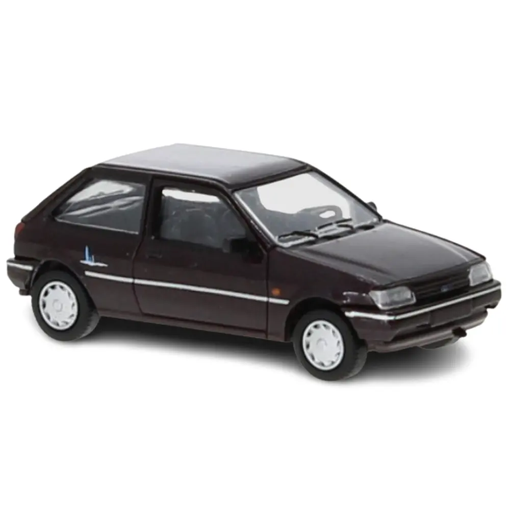 Ford Fiesta MK III Chianti 1993 - Violet foncé métallisé - PCX 870463 - HO 1/87