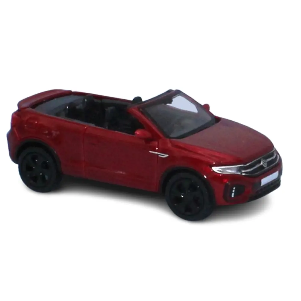 Volkswagen T-Roc cabriolet phase 2 de 2022 - Rouge métallisé - PCX 870601 - HO 1/87