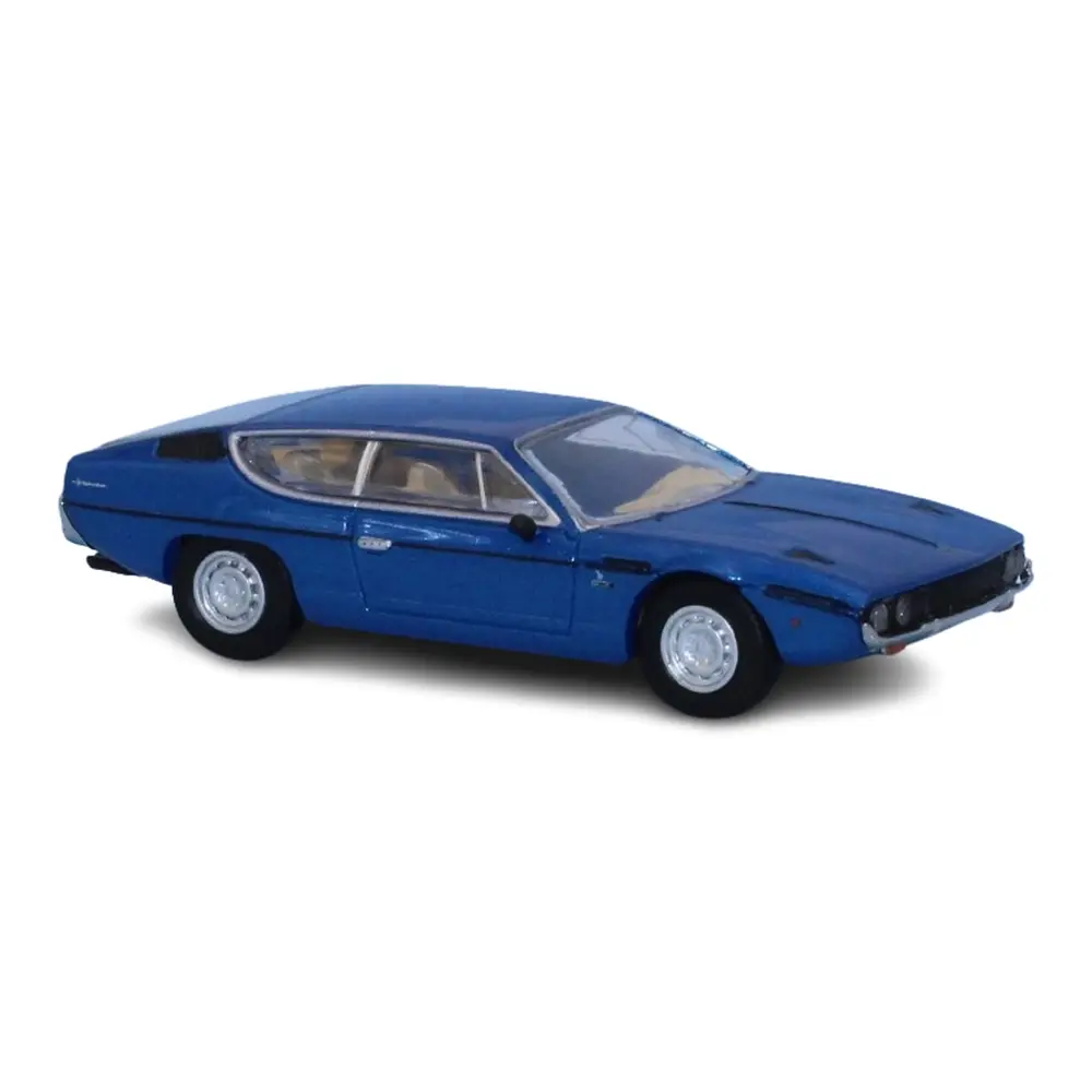 Lamborghini Espada bleu métallisé 1968 - PCX 870168 - HO 1/87