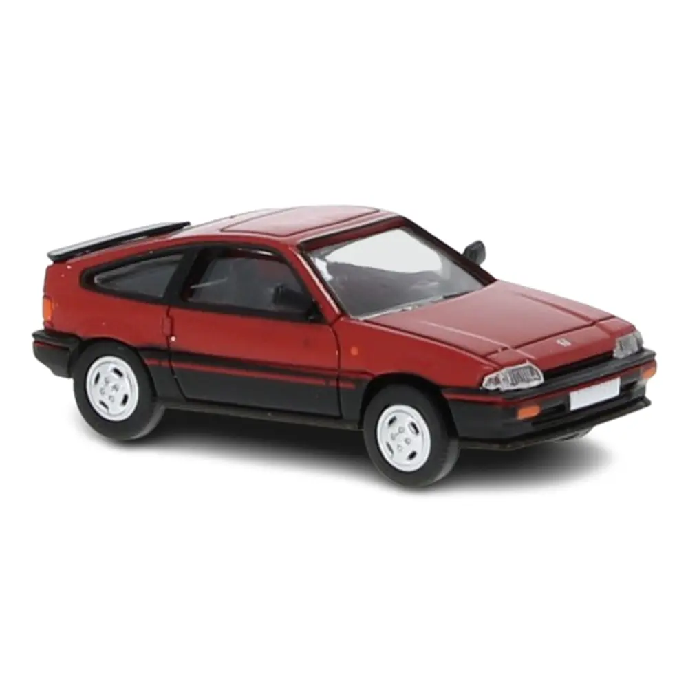 Honda CRX - Rouge & Noir - 1983 - PCX 870468 - HO 1/87
