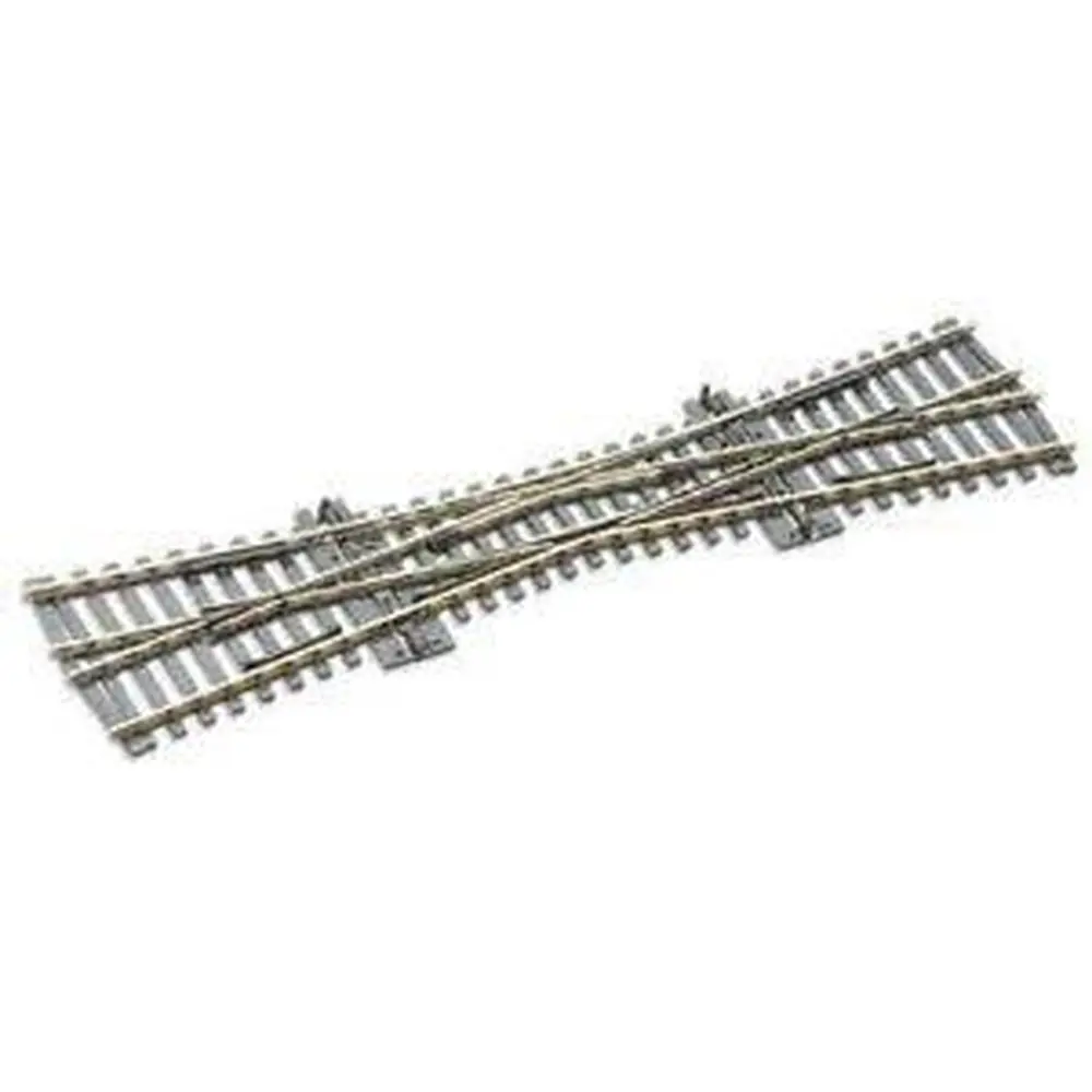 Traversée Jonction simple TJS 12° Peco SL180 Insulfrog 249 mm code 75 - HO 1/87