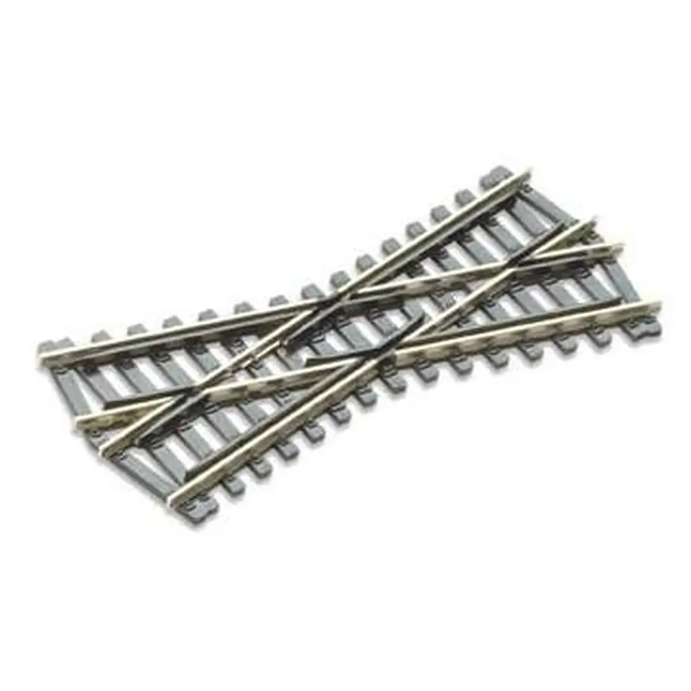 Croisement court 24° Peco SL193 Insulfrog 127 mm code 75 - HO 1/87