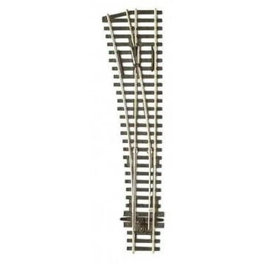 Aiguillage à gauche - Peco - SL89 - Insulfrog - HO 1/87 - Code 100