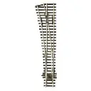 Aiguillage à gauche - Peco - SL89 - Insulfrog - HO 1/87 - Code 100