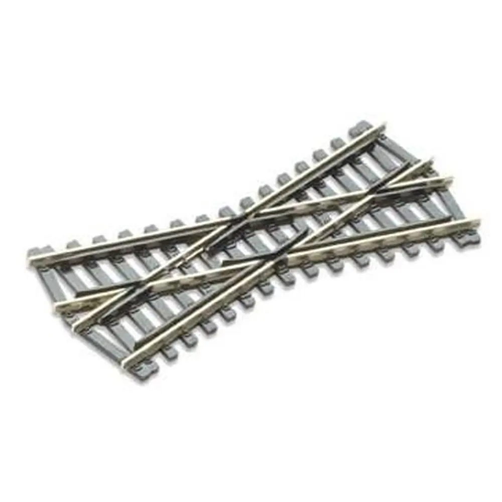 Croisement court 24° Peco SL93 Insulfrog 127 mm code 100 - HO 1/87
