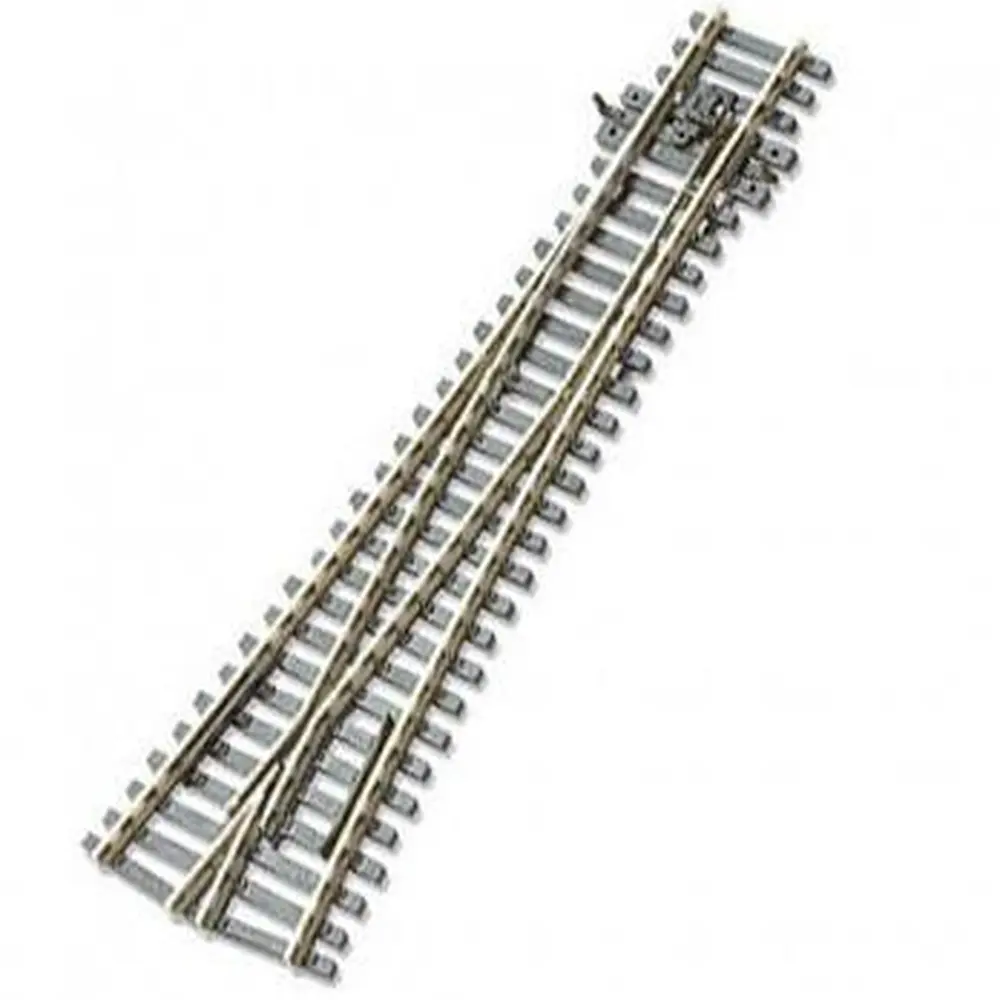 Aiguillage symétrique 12° Peco SL98 Insulfrog 220 mm code 100 - R 1828 mm - HO 1/87