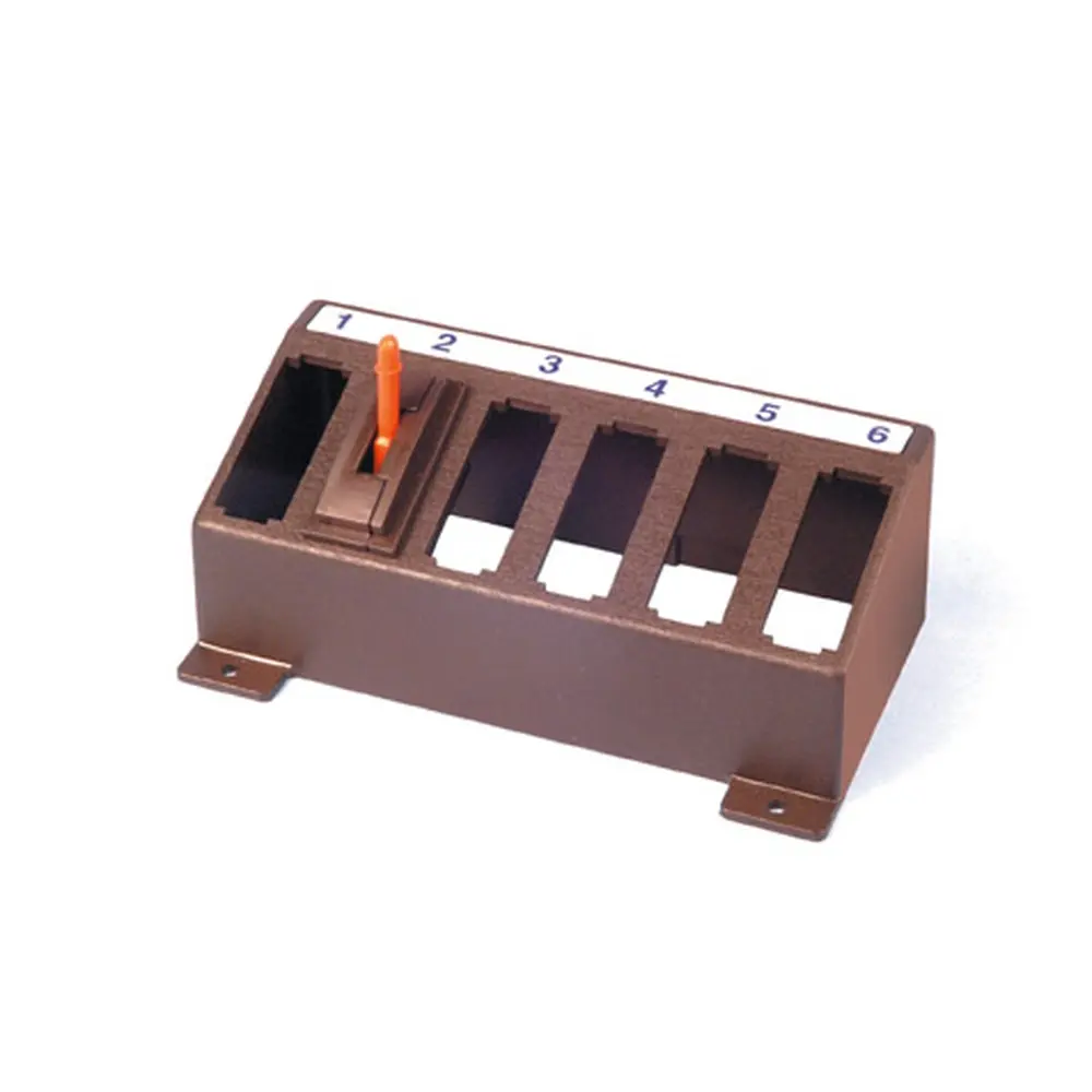 Console 6 emplacements de leviers