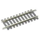 Rail droit 79 mm traverses bois Peco ST202 - HO : 1/87 - Code 100
