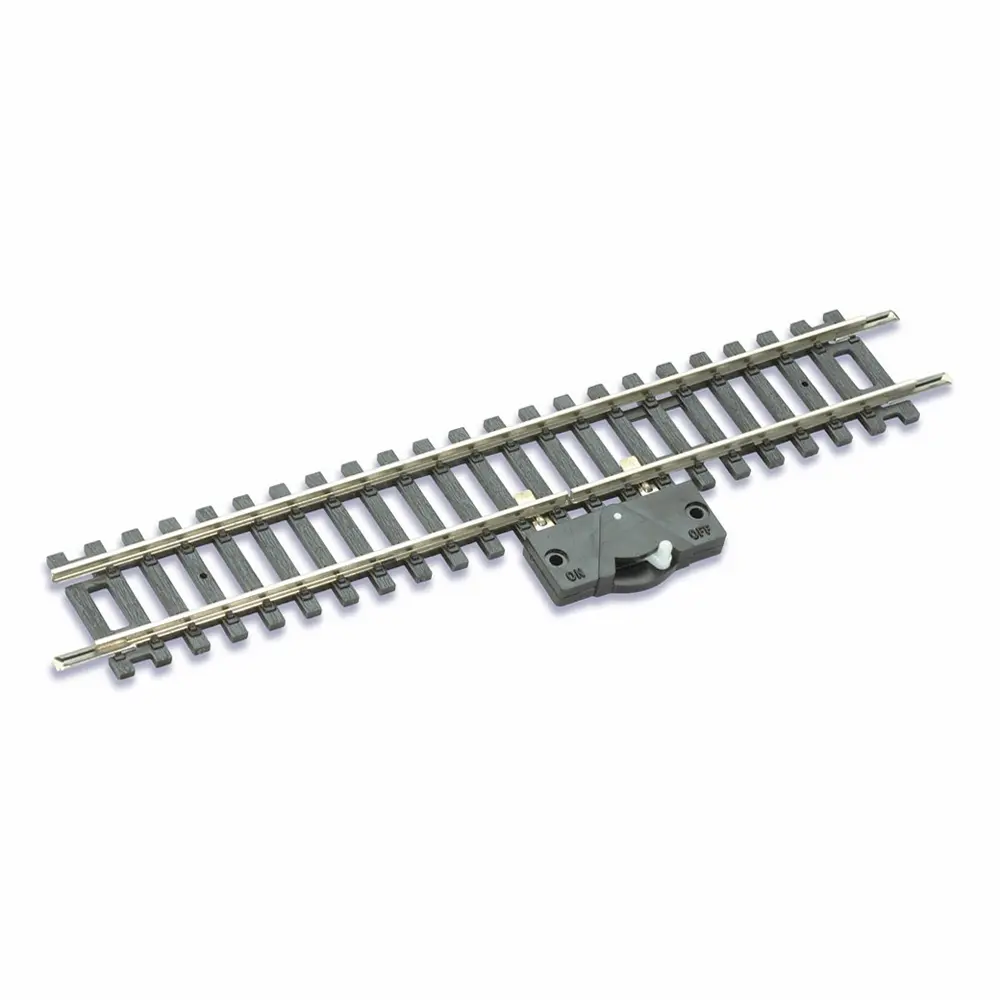 Rail droit de coupure Setrack 168 mm code 100 - Peco ST205 - HO 1/87 - 2R