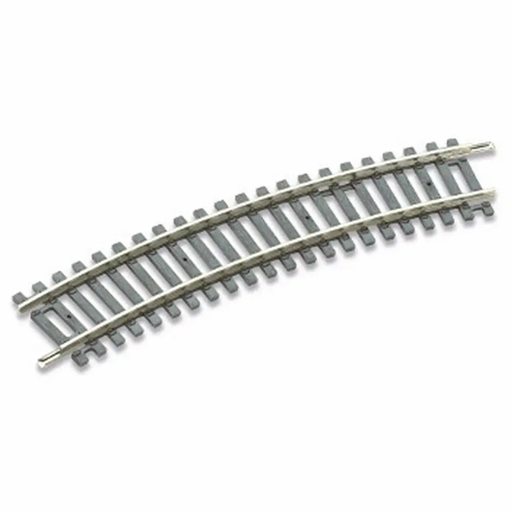 Rail courbe Setrack R1 371 mm 22,5° code 100 - Peco ST220 - HO 1/87 - 2R