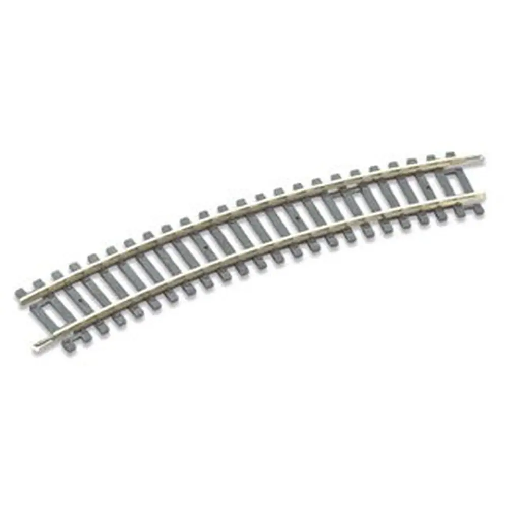 Rail courbe rayon 438 mm 22,5° Peco ST225 - HO : 1/87 - Code 100