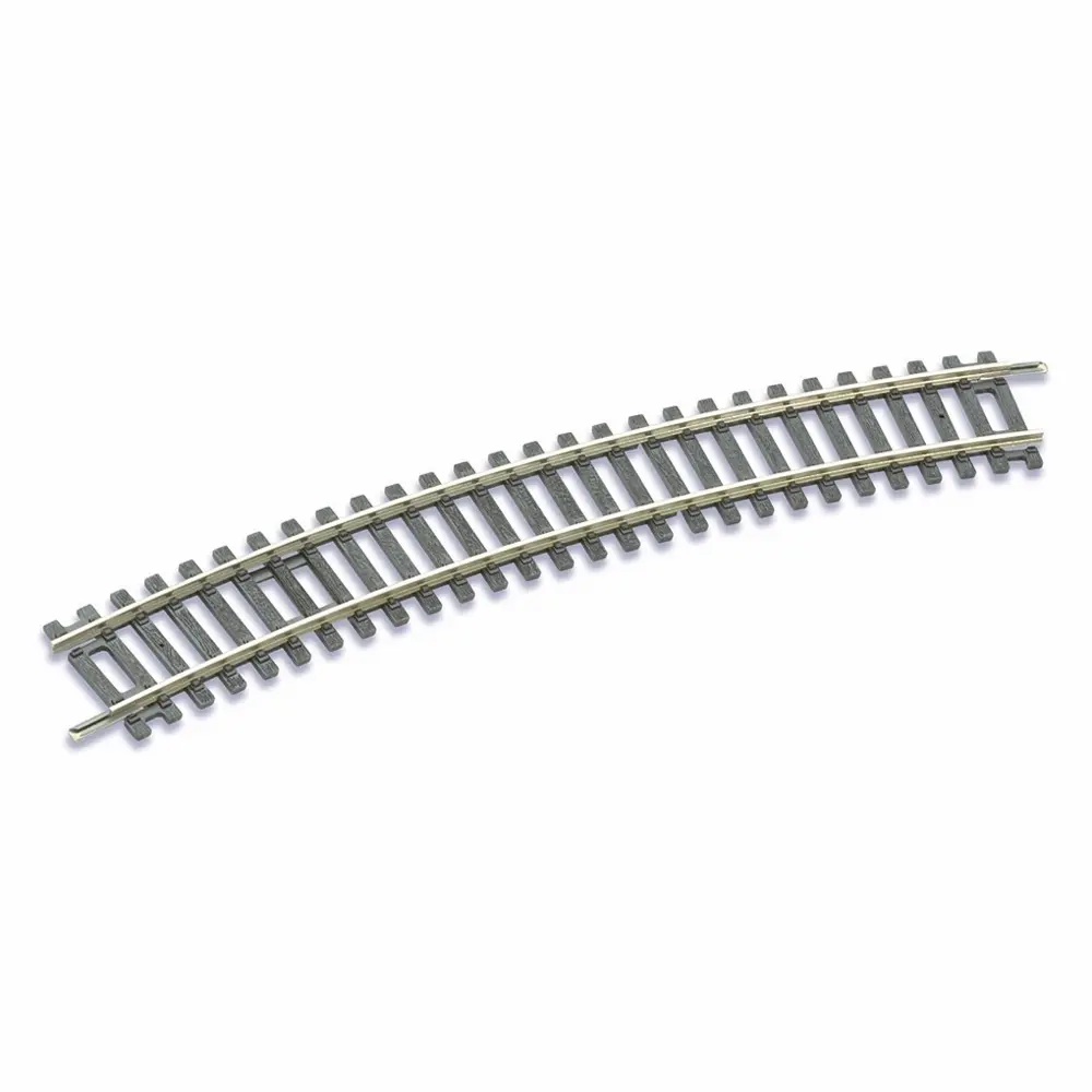 Rail courbe Setrack R3 505 mm 22,5° code 100 - Peco ST230 - HO 1/87 - 2R