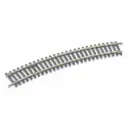 Rail courbe Setrack R3 505 mm 22,5° code 100 - Peco ST230 - HO 1/87 - 2R