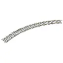 Rail courbe rayon 438 mm 45° Peco ST226 - HO : 1/87 - Code 100