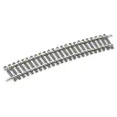 Rail courbe rayon 571,5 mm 11,25° Peco ST238 - HO : 1/87 - Code 100