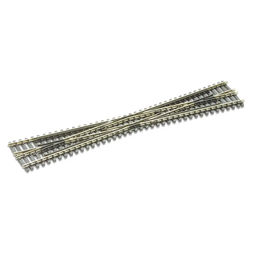Croisement long sans coeur polarisé longueur 187mm angle 8° code 80 - Peco SL394