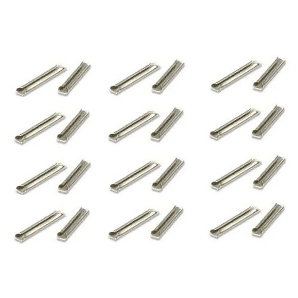 Sachet de 24 éclisses métal - code 70, 75 et 83 - Peco SL110 - HO 1/87