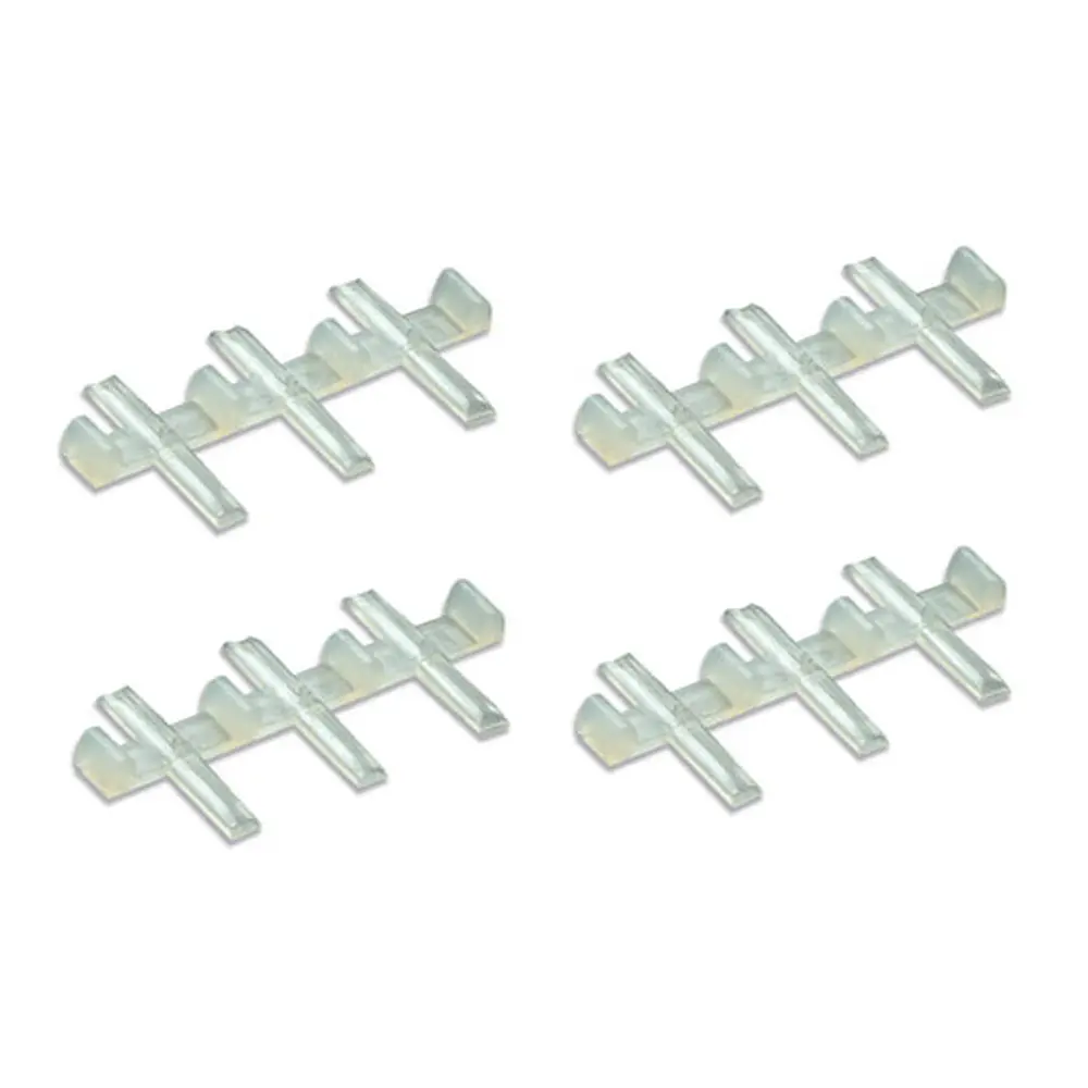 Sachet de 12 éclisses plastique - code 70, 75 et 83 - Peco SL111 - HO 1/87