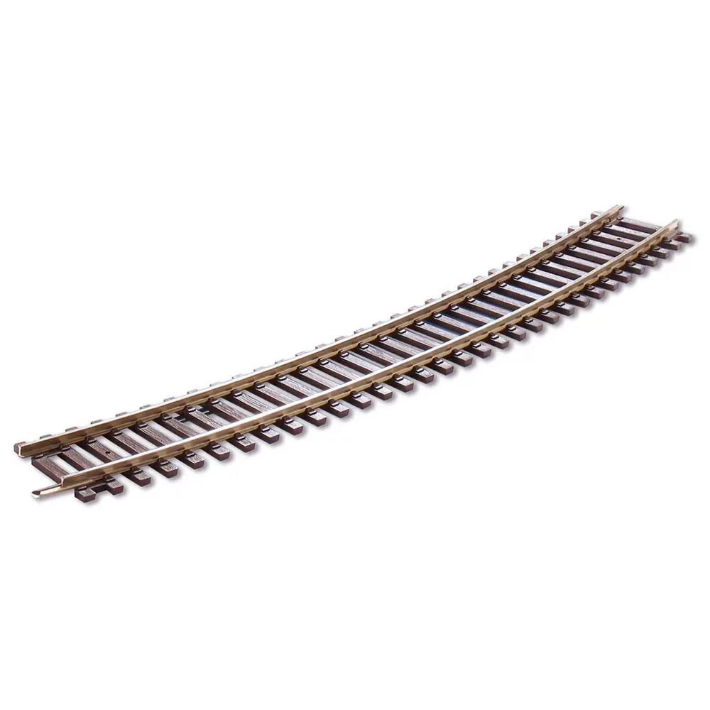 Rail courbe Setrack R4 571,5 mm 22,5° code 100 - Peco ST235 - HO 1/87 - 2R